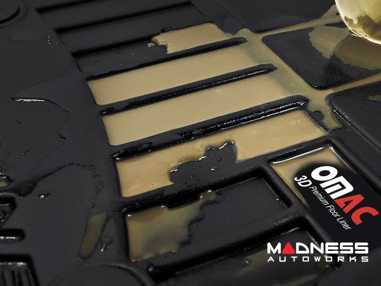 Volkswagen ID. Buzz  Floor Liners - All-Weather - Pro Line - Black